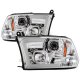 Dodge Ram 3500 2010-2018 LED Tube DRL Projector Headlights Switchback SIgnal