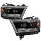 Dodge Ram 1500 2019-2023 Black Full LED Projector Headlights DRL Dynamic Signal