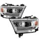 Dodge Ram 1500 2019-2023 Projector Headlights LED DRL Dynamic Signal