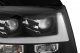 Chevy Avalanche 2007-2013 Black Projector Headlights LED DRL Activation