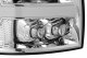 Chevy Silverado 3500HD 2007-2014 LED Quad Projector Headlights DRL Dynamic Signal Activation