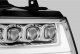 Chevy Avalanche 2007-2013 LED Quad Projector Headlights DRL Dynamic Signal Activation