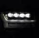 Dodge Ram 1500 2019-2023 Glossy Black LED Quad Projector Headlights DRL Dynamic Signal Activation