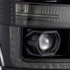 Ford F350 Super Duty 2011-2016 Glossy Black Smoked LED Projector Headlights DRL Dynamic Signal Activation