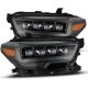 Toyota Tacoma SR 2016-2023 Glossy Black Smoked LED Quad Projector Headlights DRL Dynamic Signal Activation