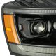 Dodge Ram 3500 2006-2009 New Glossy Black Projector Headlights LED DRL Dynamic Signal