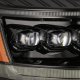 Dodge Ram 3500 2006-2009 Glossy Black Smoked LED Quad Projector Headlights DRL Dynamic Signal