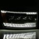 Dodge Ram 3500 2006-2009 Glossy Black Smoked LED Quad Projector Headlights DRL Dynamic Signal