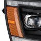 Dodge Ram 2500 2006-2009 Black LED Quad Projector Headlights DRL Dynamic Signal