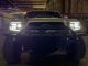 Toyota Tacoma 2005-2011 Glossy Black Smoked LED Quad Projector Headlights DRL Signal Activation
