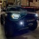 Toyota Tacoma 2012-2015 Glossy Black Smoked LED Quad Projector Headlights DRL Dynamic Signal Activation