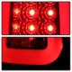 Ford F250 Super Duty 1999-2007 Black Smoke LED Tail Lights Tube