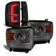 2015 GMC Sierra 3500HD SLE Smoked Projector Headlights Custom LED Tail Lights