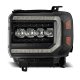 2015 GMC Sierra 3500HD SLE Black LED Quad Projector Headlights DRL Dynamic Signal Activation