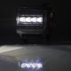 2015 GMC Sierra 3500HD SLE Black LED Quad Projector Headlights DRL Dynamic Signal Activation