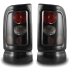 Dodge Ram 3500 1994-2002 Black Smoked Altezza Tail Lights