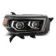 Toyota 4Runner 2010-2013 Black Projector Headlights LED DRL Signal