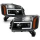 Nissan Armada 2004-2007 Black Projector Headlights Tube