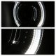 Chevy Camaro 2010-2013 Black Projector Headlights Halo