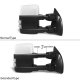 Ford F350 Super Duty 2008-2016 White Tow Mirrors Switchback LED Sequential Signal