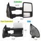 Ford F350 Super Duty 2008-2016 White Tow Mirrors Switchback LED Sequential Signal