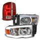 Dodge Ram 2500 2003-2005 DRL Headlights Custom LED Tail Lights