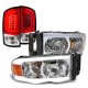 Dodge Ram 2500 2003-2005 LED DRL Headlights Tail Lights