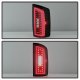 Dodge Ram 2007-2008 Black Smoked LED Tail Lights Tube