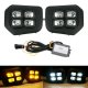 Toyota Tacoma 2016-2023 Switchback Quad LED Fog Lights Kit