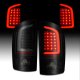 Dodge Ram 2500 2003-2006 Black Smoked Tube LED Tail Lights