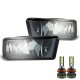 Chevy Silverado 2007-2013 Smoked Fog Lights LED Bulbs Kit