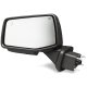 GMC Sierra 1500 2019-2023 Glossy Black Side Mirrors Power Heated LED Signal Puddle Lights