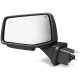 GMC Sierra 1500 2019-2023 Glossy Black Power Folding Side Mirrors LED Signal Puddle Lights