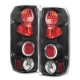 Ford F250 1987-1996 Black Altezza Tail Lights