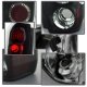 Ford F350 1987-1997 Black Smoked Altezza Tail Lights