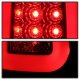 Ford F350 2008-2016 Black Smoke LED Tail Lights Tube