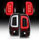 Ford F250 2008-2016 Black LED Tail Lights Tube