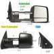 Toyota Tundra 2014-2021 Towing Mirrors Smoked Switchback LED Sequential Signal