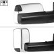 Dodge Ram 2500 1998-2002 New Chrome Towing Mirrors Power Heated Smoked Signal Lights