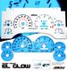 Chevy S10 1995-1997 Glow Gauge Cluster Face Kit