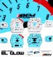 Nissan 240SX 1995-1996 Glow Gauge Cluster Face Kit