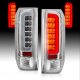 Ford F350 1989-1997 Chrome Tube LED Tail Lights