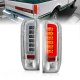 Ford F350 1989-1997 Chrome Tube LED Tail Lights