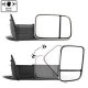 Dodge Ram 3500 2003-2009 Chrome Power Folding Towing Mirrors Conversion Clear LED Signal