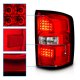 GMC Sierra 2500HD 2015-2018 Red LED Tail Lights