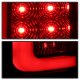 GMC Sierra 3500HD 2007-2014 Black Smoked Tube LED Tail Lights