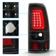 Chevy Silverado 2500 2003-2004 Black Tube LED Tail Lights