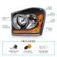 Dodge Durango 2004-2006 Black Euro Headlights