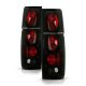 Nissan Hardbody 1986-1997 Black Smoked Altezza Tail Lights