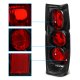 Nissan Hardbody 1986-1997 Black Custom Tail Lights